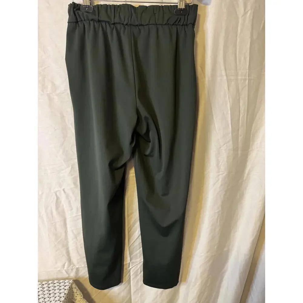 Hilary Radley‎ Olive Green Stretchy Casual Workwear Midrise Pants S - Picture 7 of 8